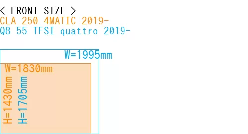 #CLA 250 4MATIC 2019- + Q8 55 TFSI quattro 2019-